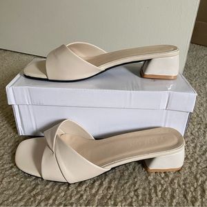 Chunky Heeled Sandal